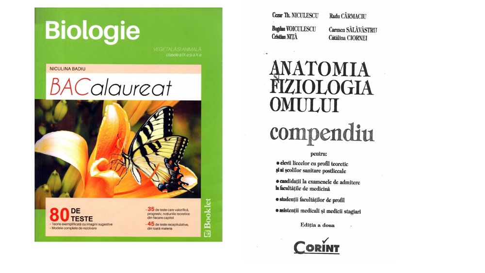 Meditații anatomie, bio vegetala, animala si genetica: online si fizic