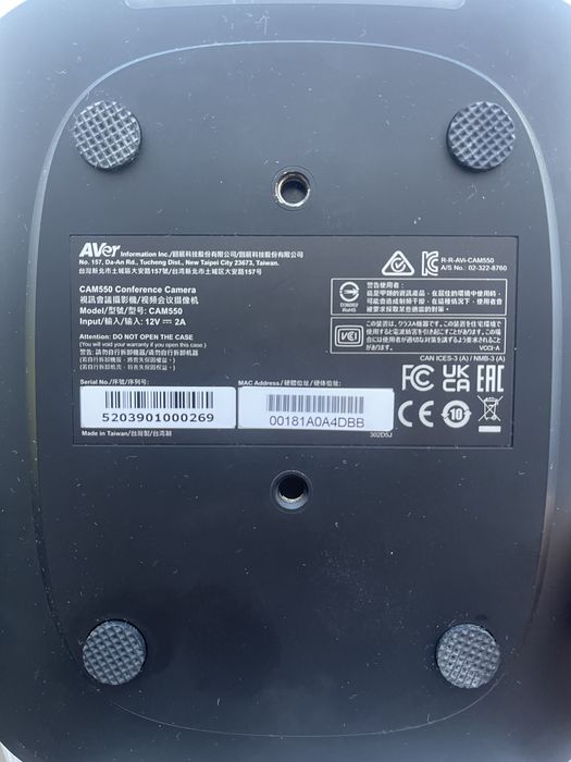 Urgent-Camera profi.videoconferinta 4K Aver CAM550 cu modul AI