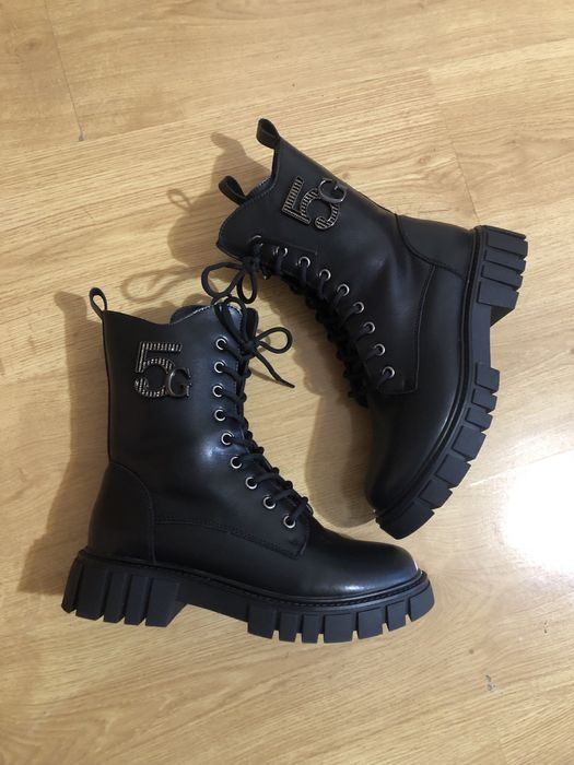 Боти от естествена кожа