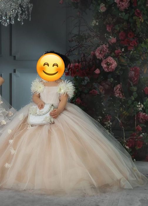 Детское платье пышное