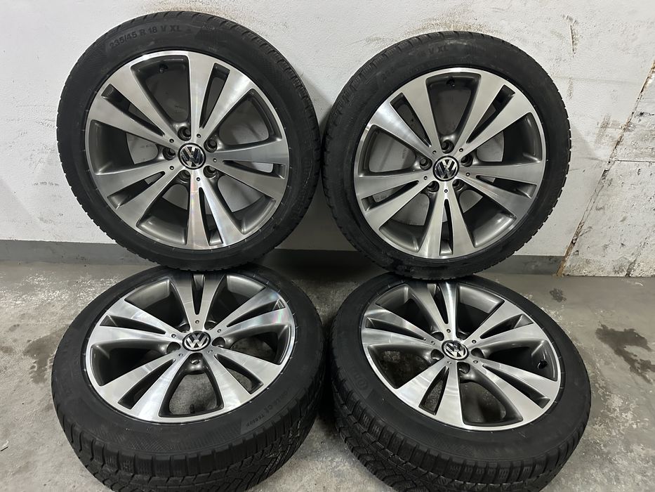 Jante 18 originale Vw Passat B9 Sharan Passat CC cu anv iarna