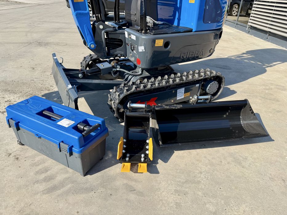 Miniexcavator RIPPA R10 Eco Transport Gratuit  !! Ultimul model 2026 !!