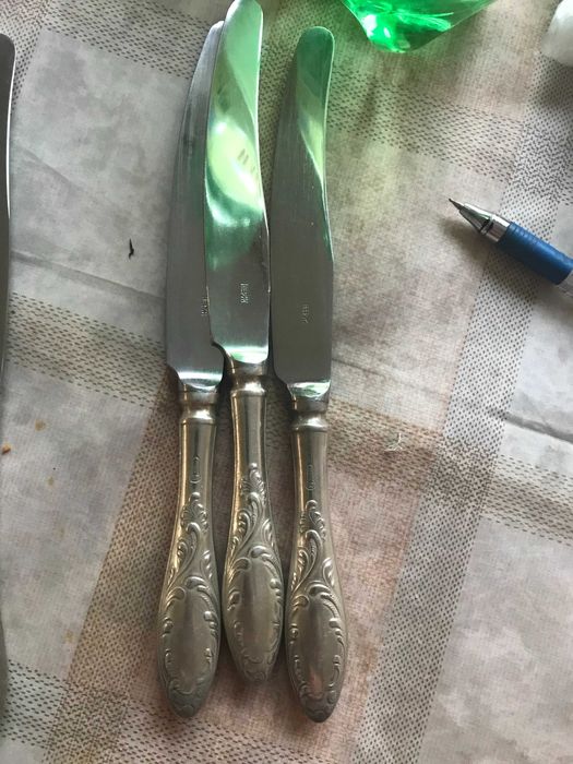 мельхиоровые столовые приборы