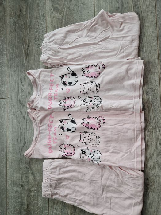 Pijama bumbac 100%, fetita, 122, SMYK COOL CLUB