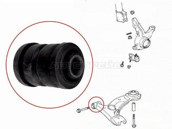 Сайлентблок Toyota Avensis