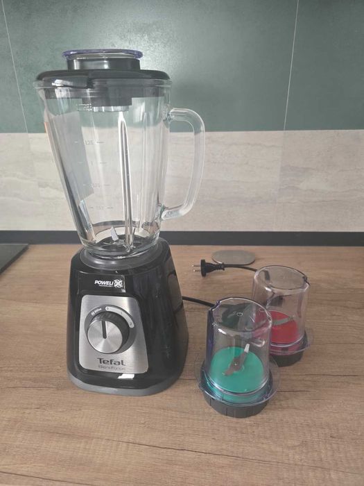Vand Blender Tefal Blendforce 1.75l Powerlix 800W sticla+rasnita NOU