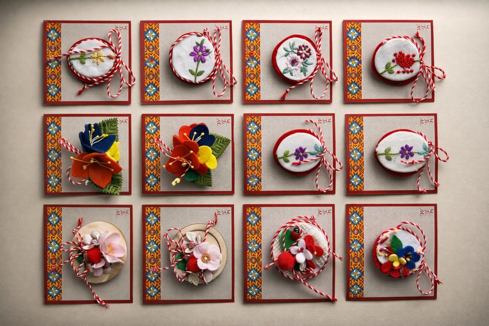 Ръчно изработени мартенички