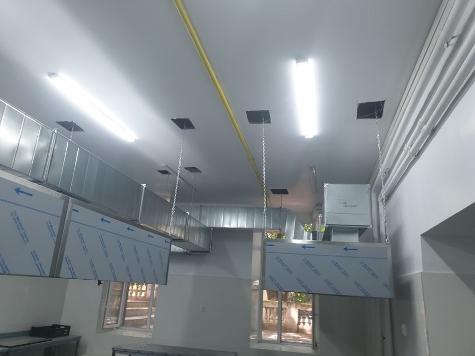 Montaj Hote INDUSTRIALE, Tubulaturi, Ventilatii si Cosuri Fum
