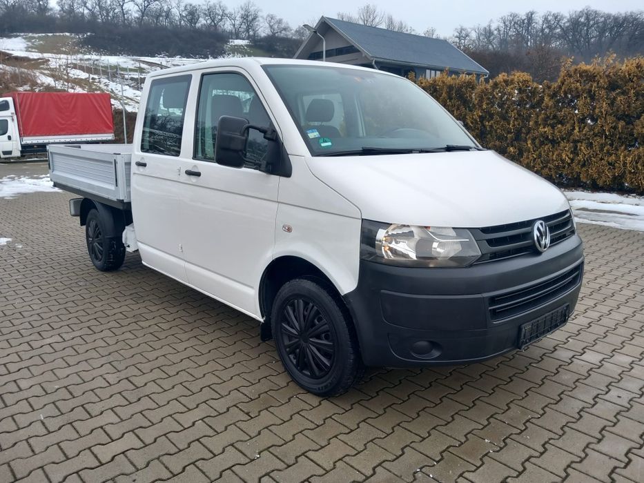 Vw T5 doka, 2.0 tdi,climă, ,2014 , transporter