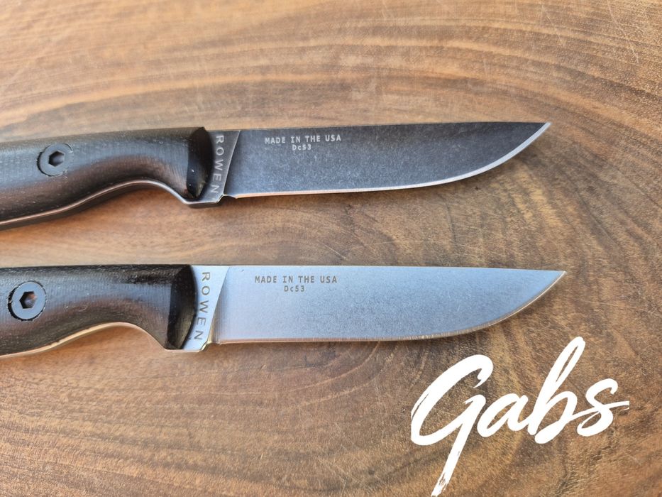 Фиксиран нож ESEE  ROWEN,фултанг DC53 с  тактическа кания Kydex