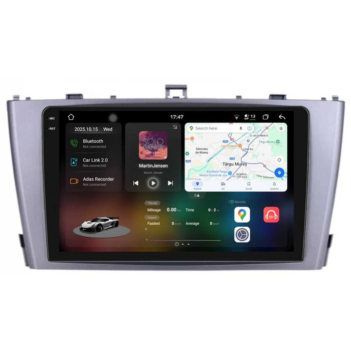 Navigatie Android Dedicata Toyota Avensis 2008-2015,Bluetooth,Carplay