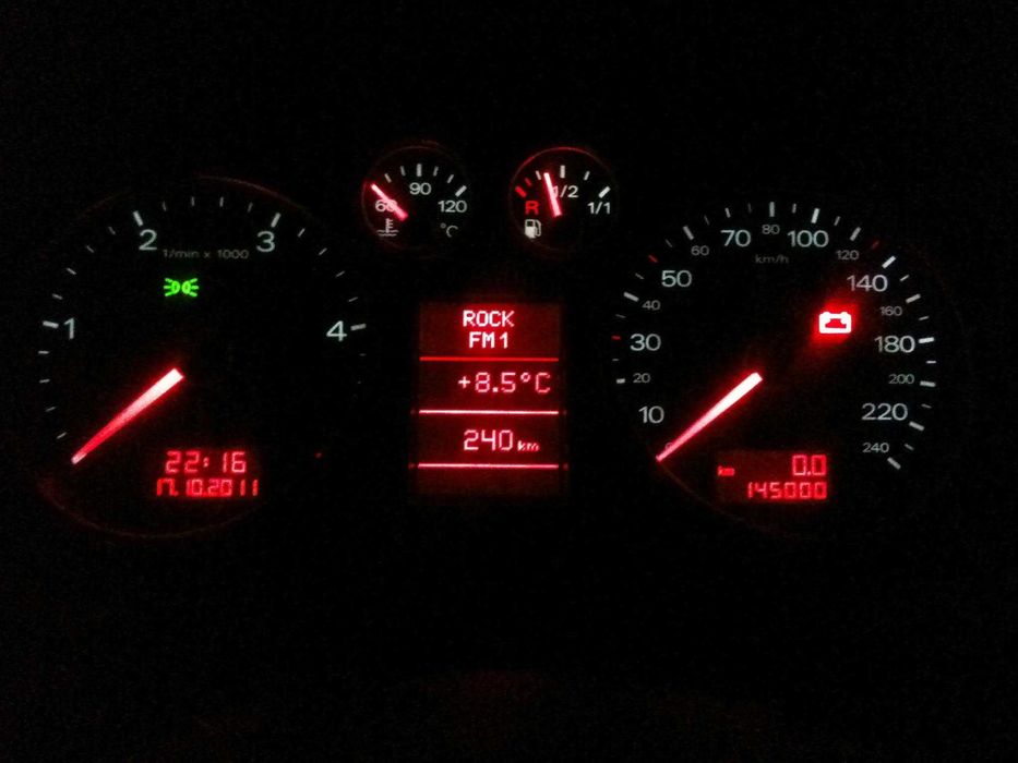 VDO LCD дисплей за табло – Audi A3/A4/A6/A8, VW Golf, Skoda, Seat