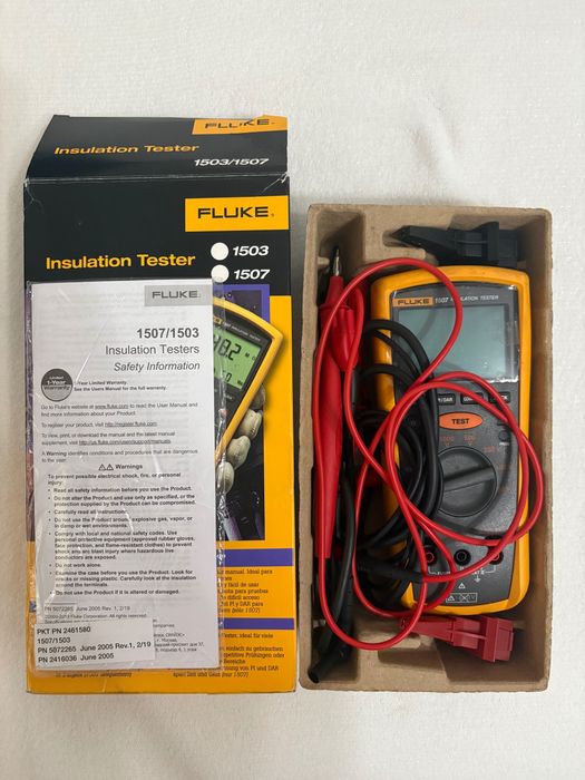 FLUKE 1507 Tester de izolație