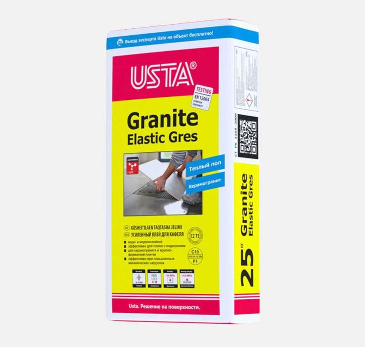 Уста Гранит (25 кг) Клей для керамогранита