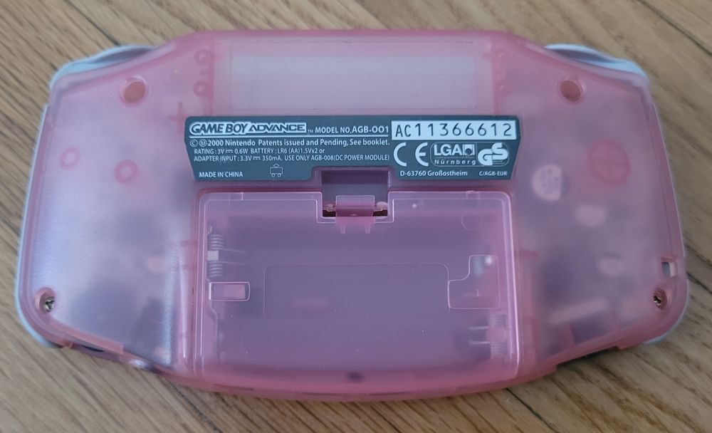 Consola Nintendo Gameboy Advance