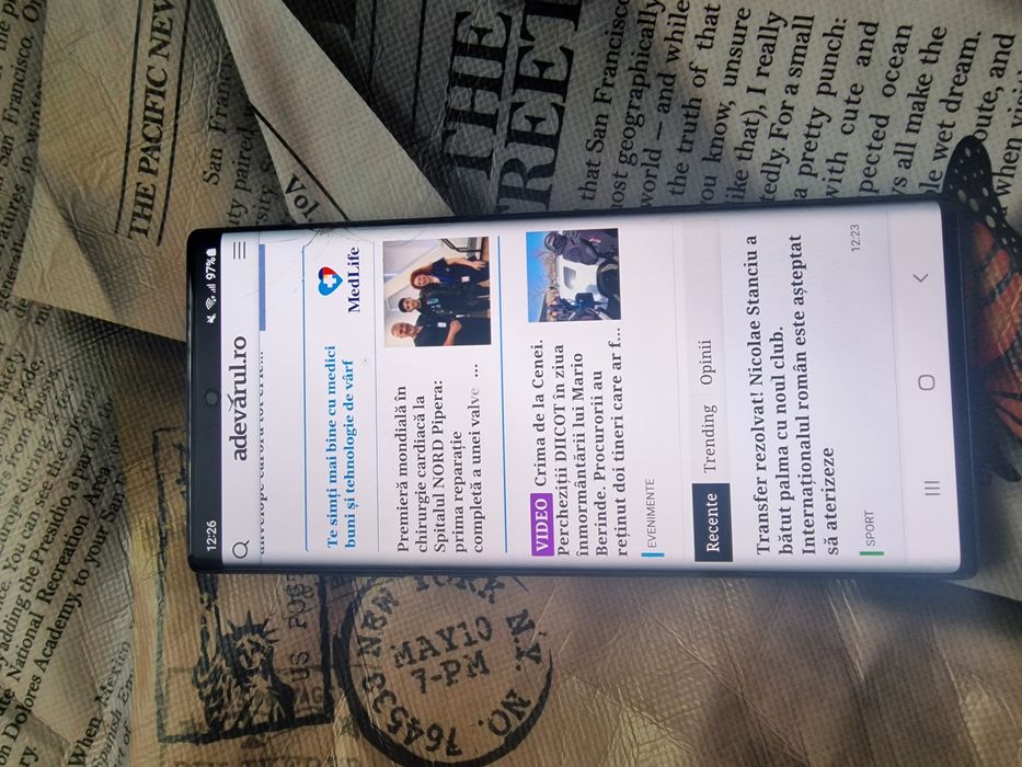 Vand smartphone Samsung galaxy note 10 plus