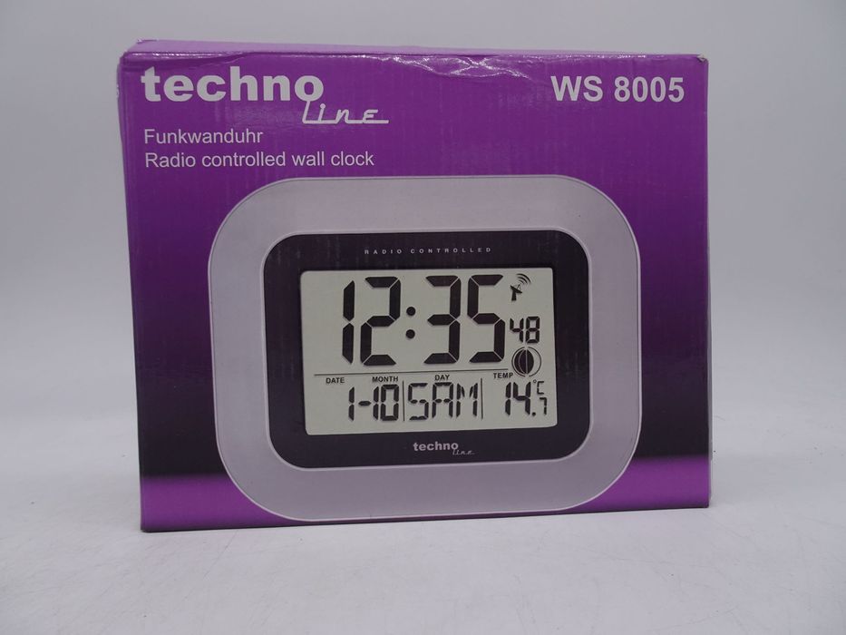 Ceas digital de perete cu radio Technoline WS8005