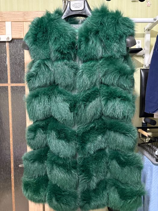 Песцовая жилетка