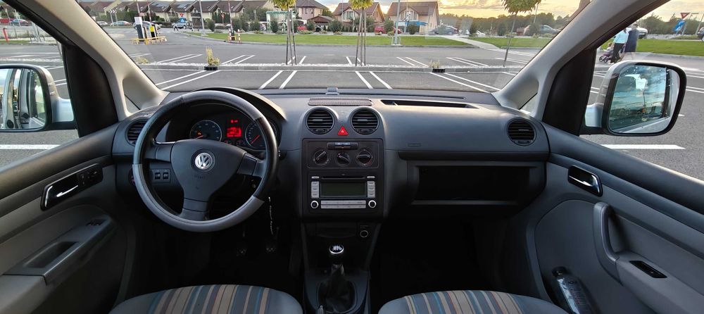 Vand VW Caddy Life, 2008, Benzina+CNG