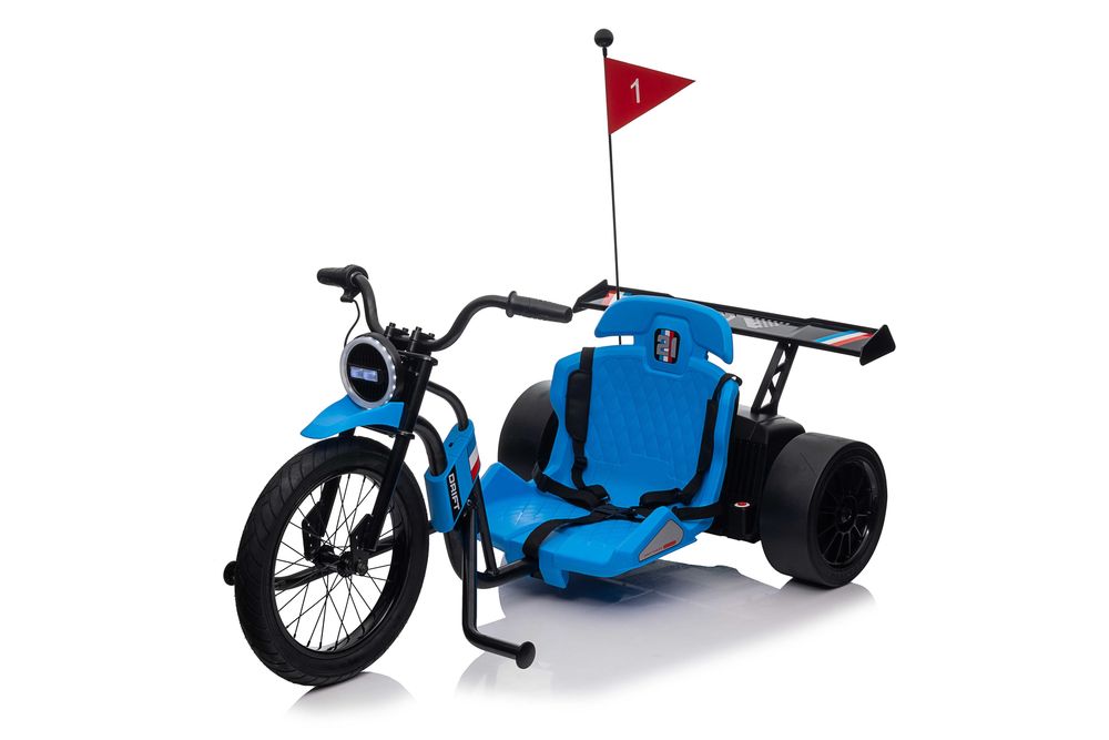 Motocicleta electrica Kinderauto BJSX2338  2x 250W, 24V 10Ah #Blue