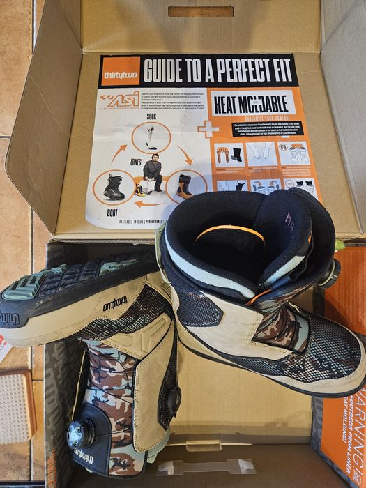 BootsBoots snowboard ThirtyTwo TM-2 Double Boa (tan/green) – mărime 42