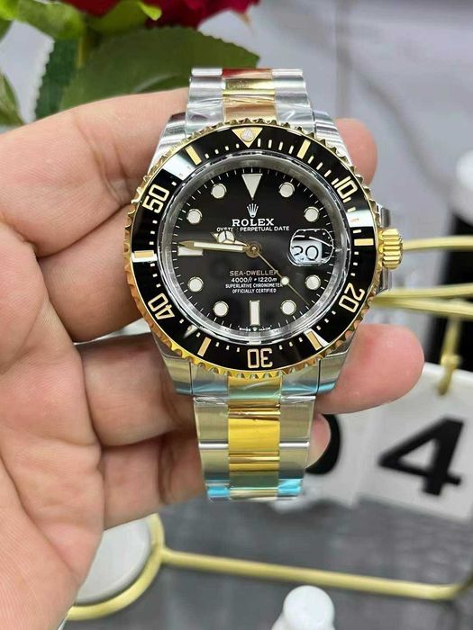 rolex seadweller 43mm двуцветен