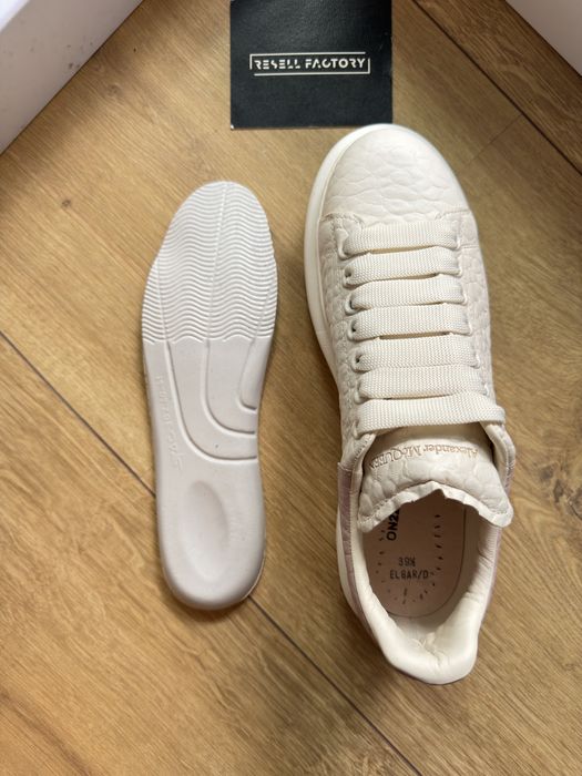 Tenesi/Sneakersi Alexander Mcqueen Leather Pink White - 100% ORIGINALI -