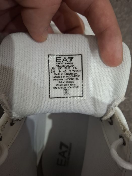 Armani High Top Sneakers