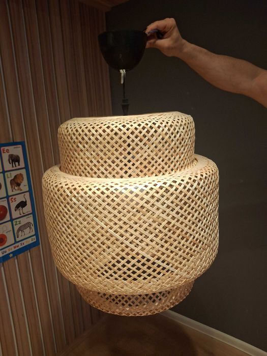Set 2 lustre bambus lucrate manual Ikea