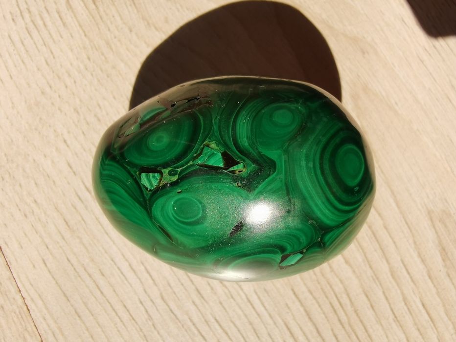 Яйце от малахит от Конго