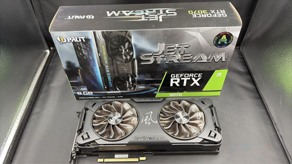 Vând Palit GeForce RTX 3070 JetStream OC 8GB – Dual BIOS