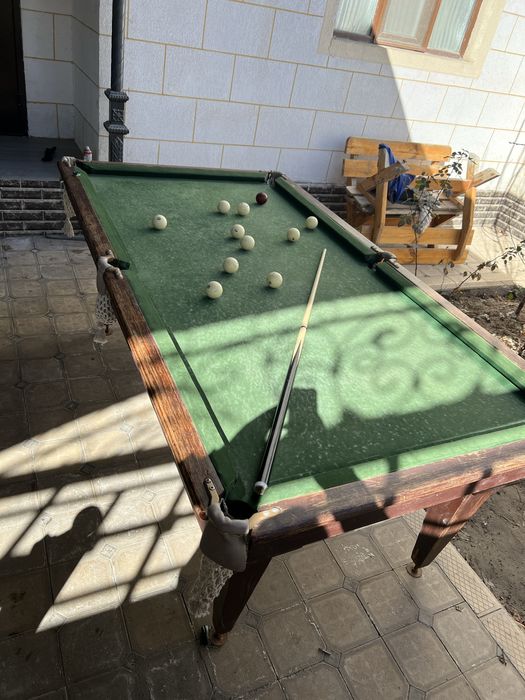 Дамашни мини биллярд сотилади размер 1,20/2 метр