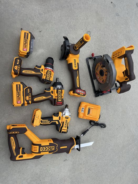 Set scule acumulator Mega pack Ingco