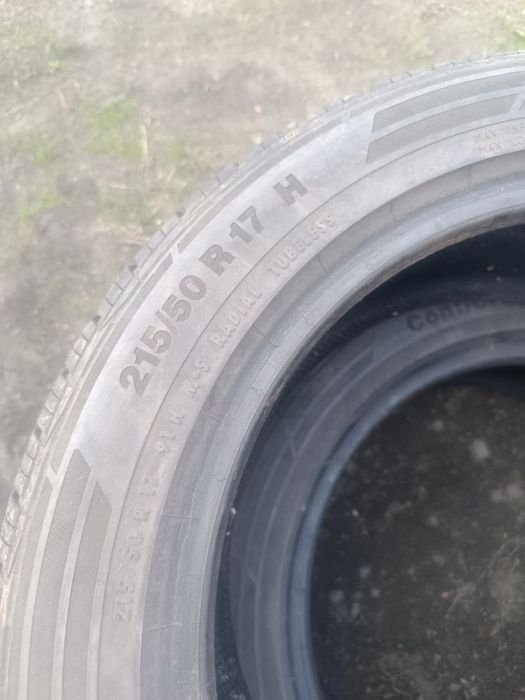 Продам шины Continental 215/50r17