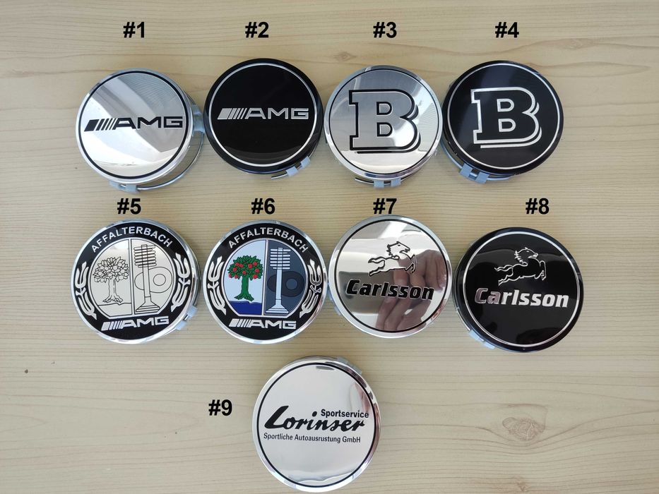 Капачки за джанти Mercedes Мерцедес