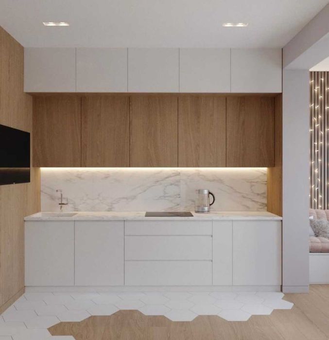 Огъване на МДФ плоскости,от 2 до 7лв на сантиметър,Изработка на кухни.