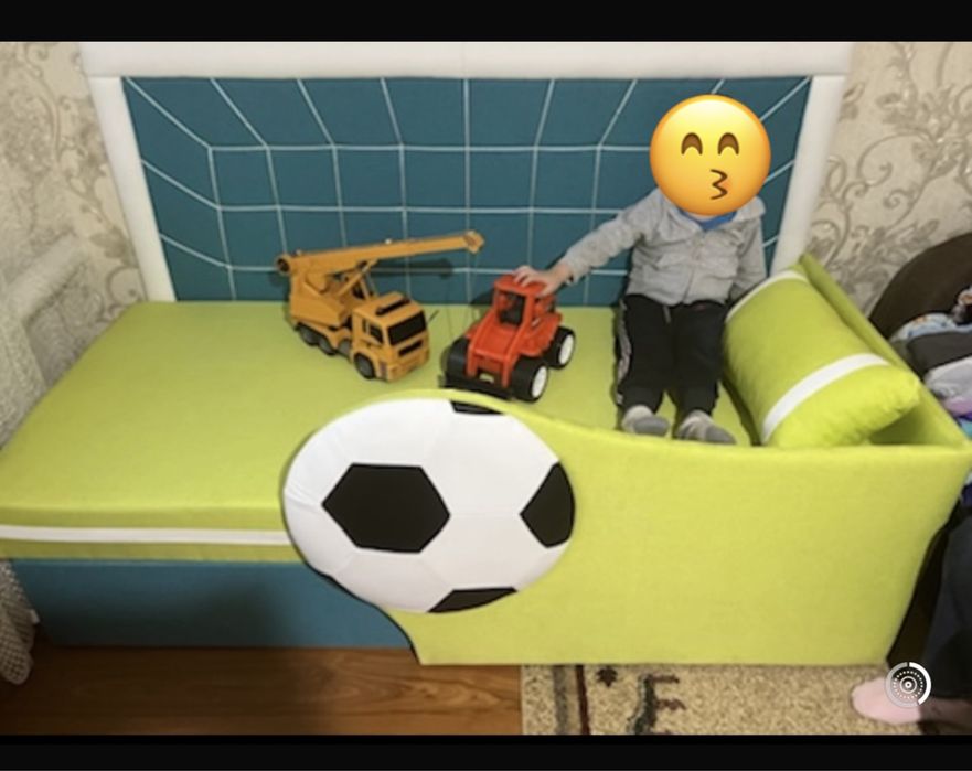 Детский кровать , оте сапалы , жана 3 ай колдандык оте таза