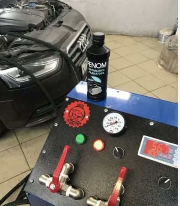 Промывка радиатора печки