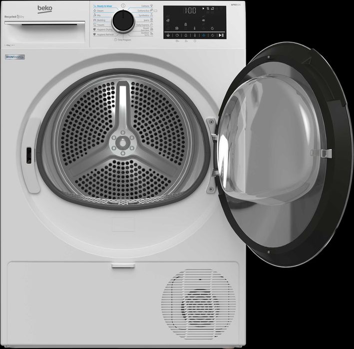 Нова инверторна сушилня с термопомпа Beko B5T68233  8 кг с пара