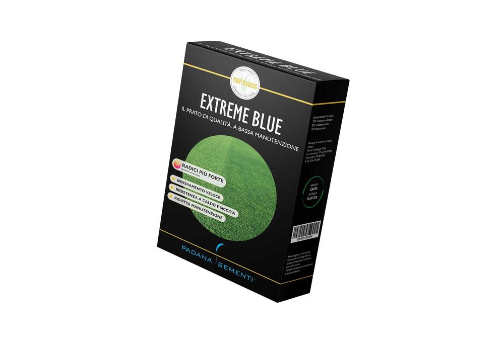 Semințe de gazon profesionale Padana Extreme Blue, 1 kg- gazonluna.ro