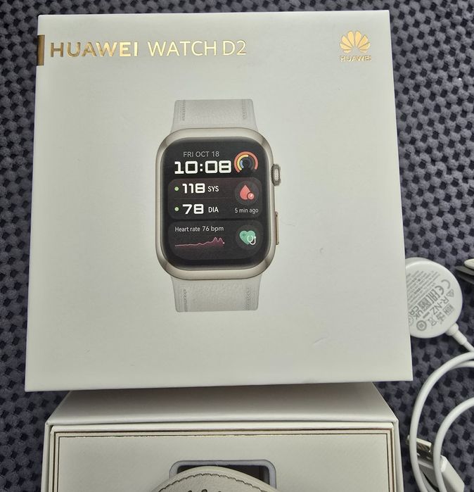Часовник huawei watch d2 white с гаранция