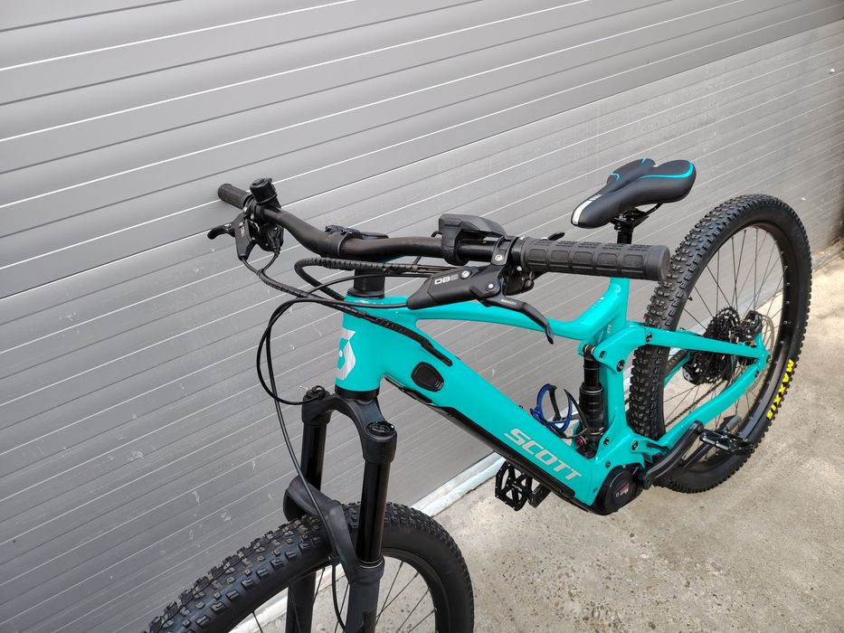 Bicicleta electrica full suspension Scott Strike  e ride 940