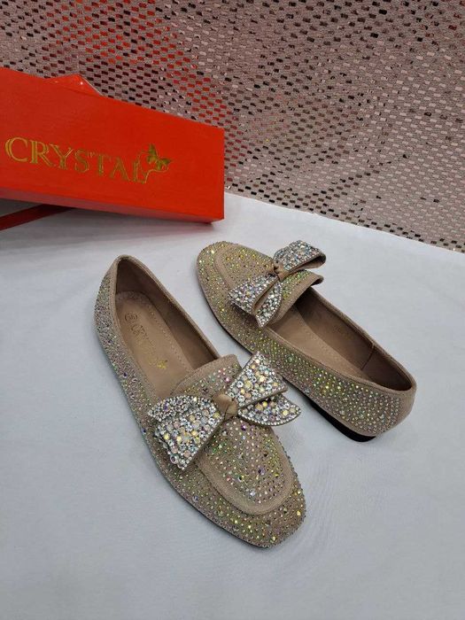 Нарядные мокасины. Качество великолепное.