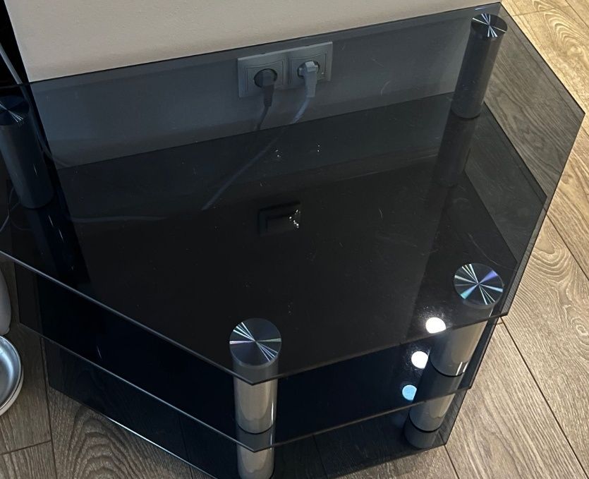 Тумба стеклянная