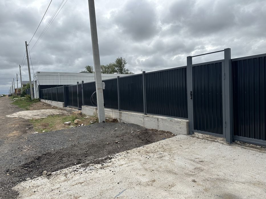 Забор,забор,из профнастила,