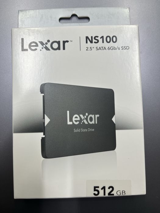 SSD sata lexar 512 gb