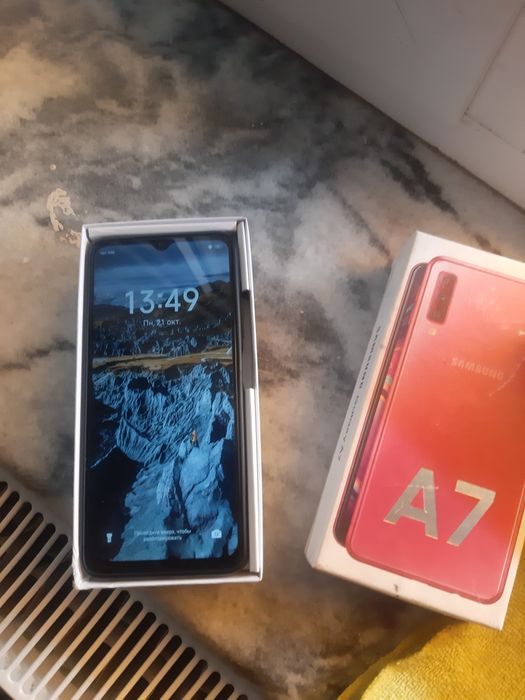 samsung a7 itel a50 sotiladi