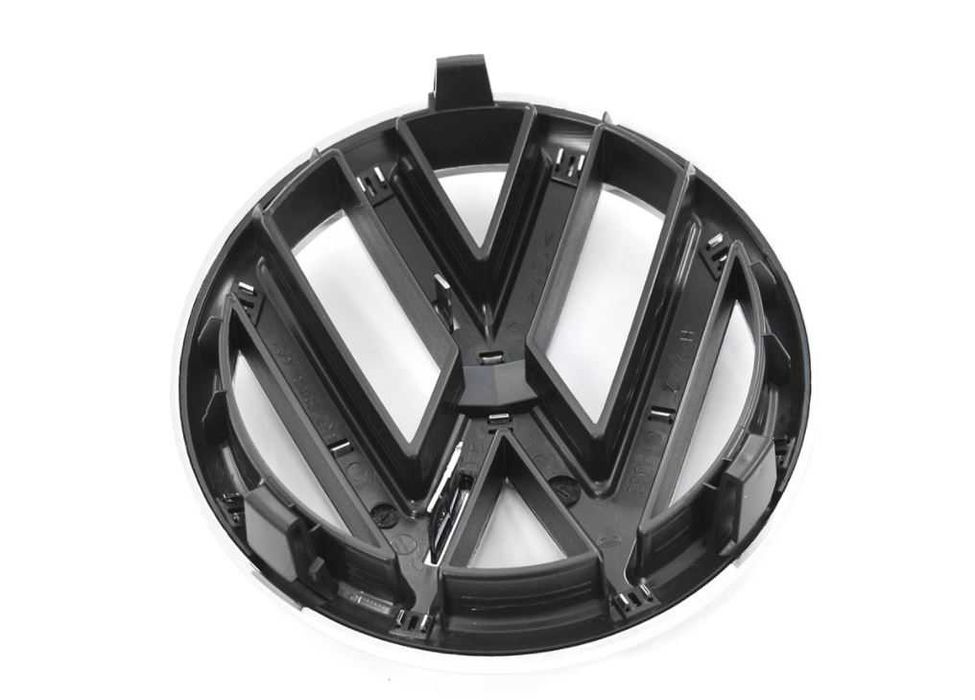 предна емблема за VW Golf MK6 черен гланц