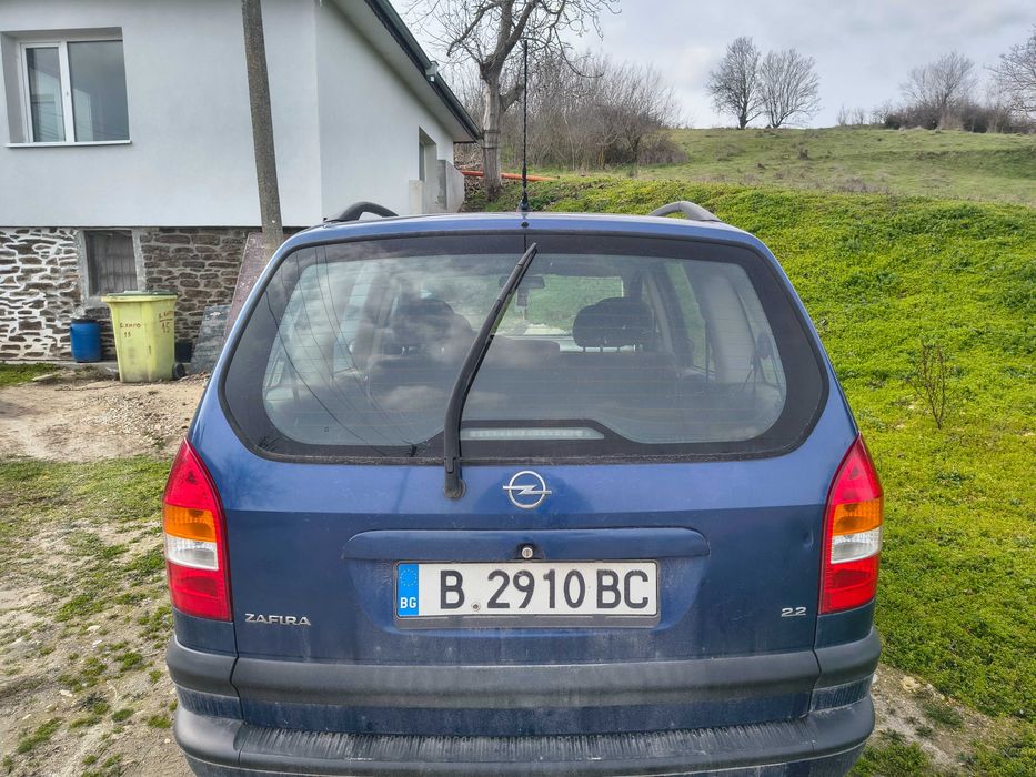 Опел Зафира бензин/газ 2.2 147 кс
