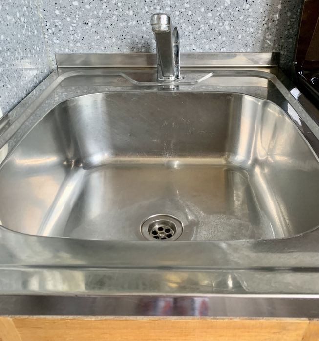 Мойка нержавейка со шкафчиком для кухни!